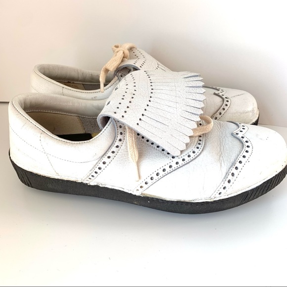 Vintage TRETORN Swedish Leather Golf Spikes—SZ 6 - Picture 7 of 14